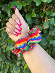 Serape Scrunchie
